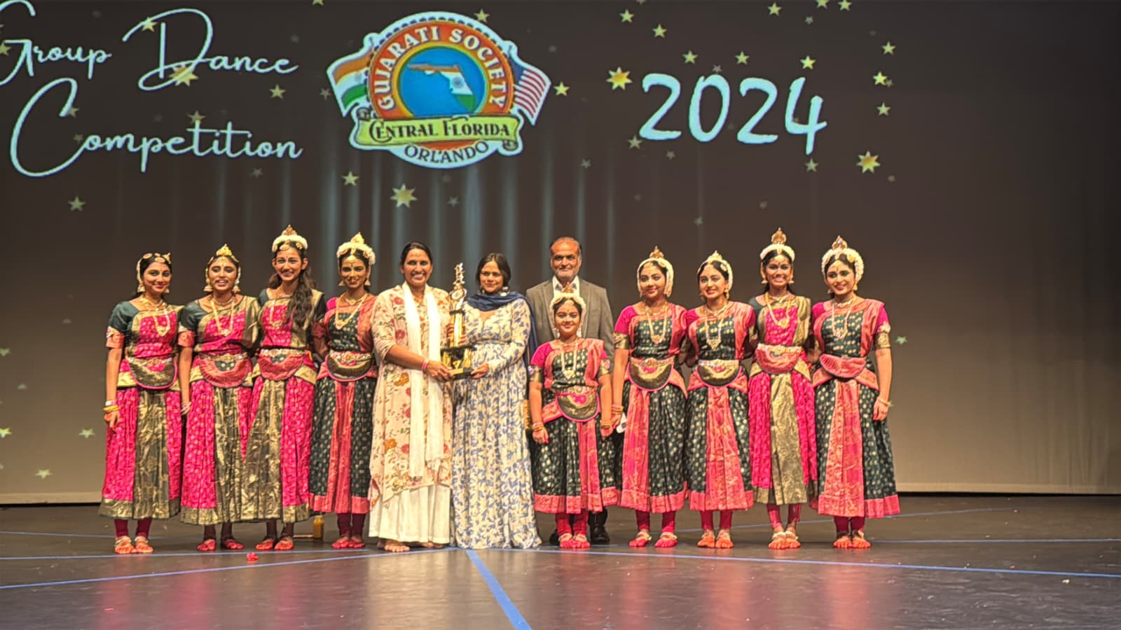 Group dance performance 2024